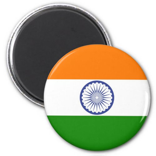 National Flag of India Ashoka Chakra Magnet