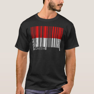 National Flag of Indonesia souvenir for men women T-Shirt