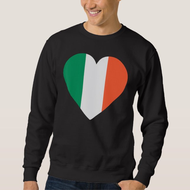 National Flag of Ireland souvenir  for men women 2 Sweatshirt (Front)