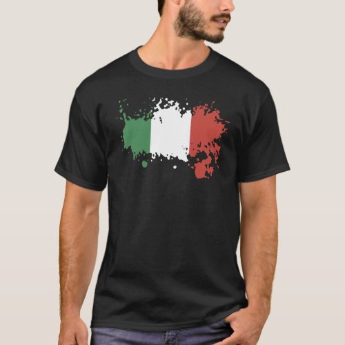 National Flag of Italy souvenir  for men women 5 T_Shirt