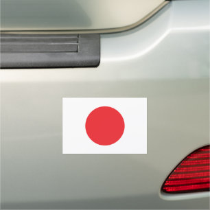 National Flag of Japan - Rectangle Car Magnet