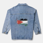 National Flag of Jordan souvenir  for men women 1  Denim Jacket