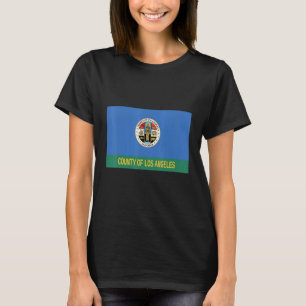 National Flag Of Los Angeles County California Usa T-Shirt