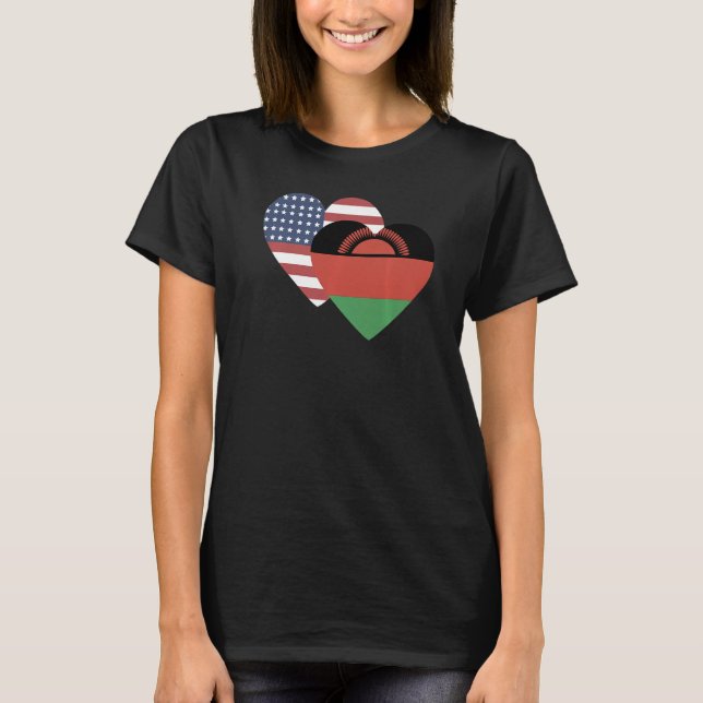 National Flag of Malawi souvenir  for men women  1 T-Shirt (Front)