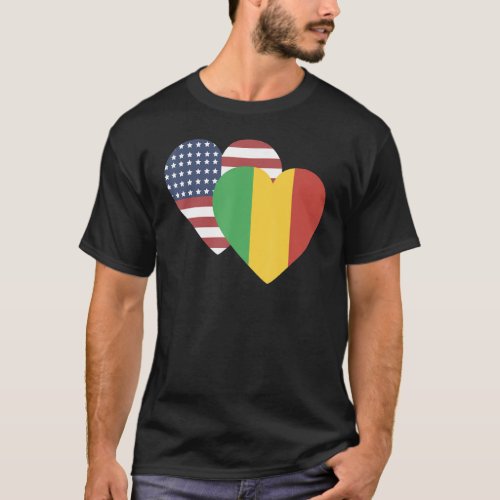 National Flag of Mali souvenir   for men women T_Shirt