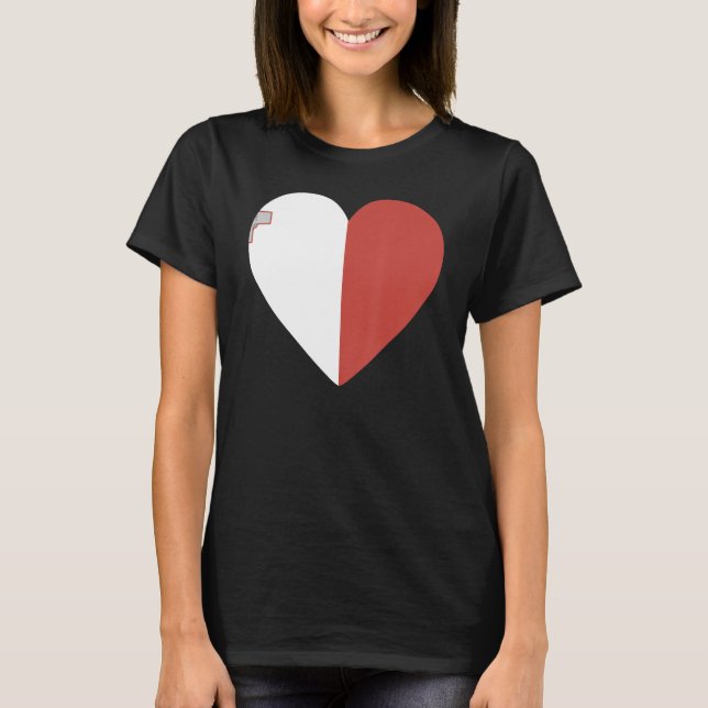 National Flag of Malta souvenir  for men women 3 T-Shirt (Front)