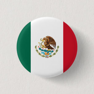 National flag of Mexico Button