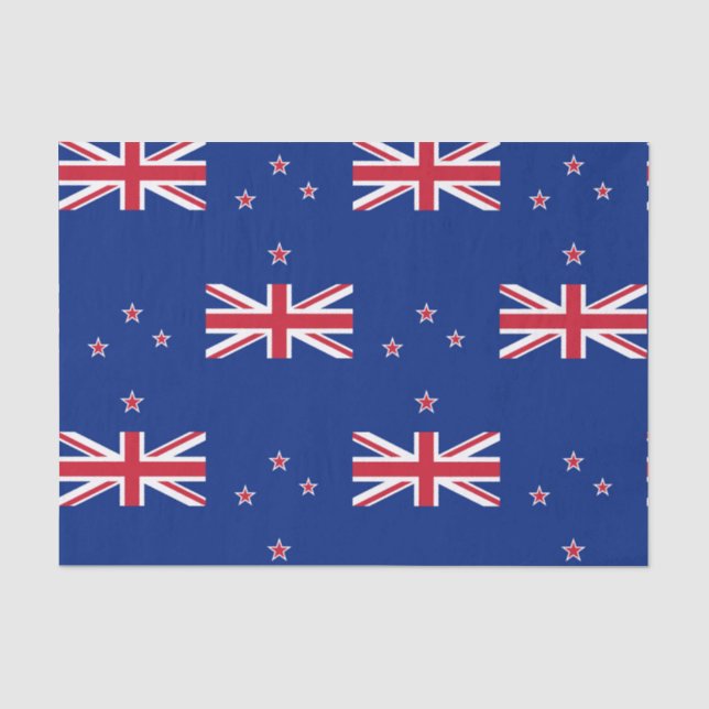 National Flag of New Zealand Tissue Paper (Front)