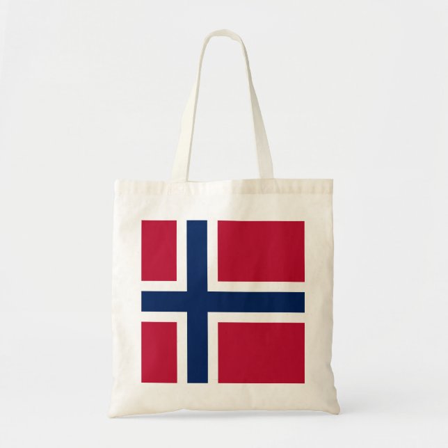 NATIONAL FLAG OF NORWAY TOTE BAG (Front)