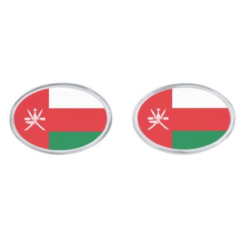 National flag of Oman Cufflinks
