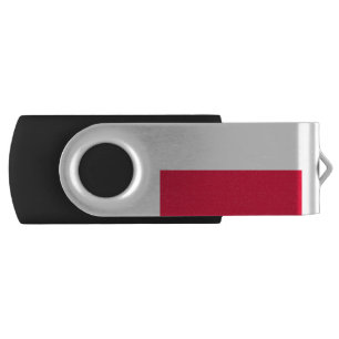 National Flag of Poland - Rzeczpospolita Polska Flash Drive