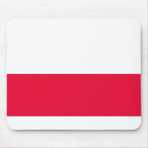 National Flag of Poland - Rzeczpospolita Polska Mouse Pad