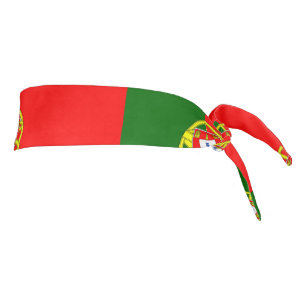 National Flag of Portugal Tie Headband