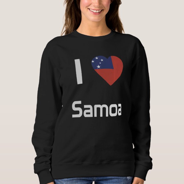 National Flag of Samoa souvenir  for men women  2 Sweatshirt (Front)