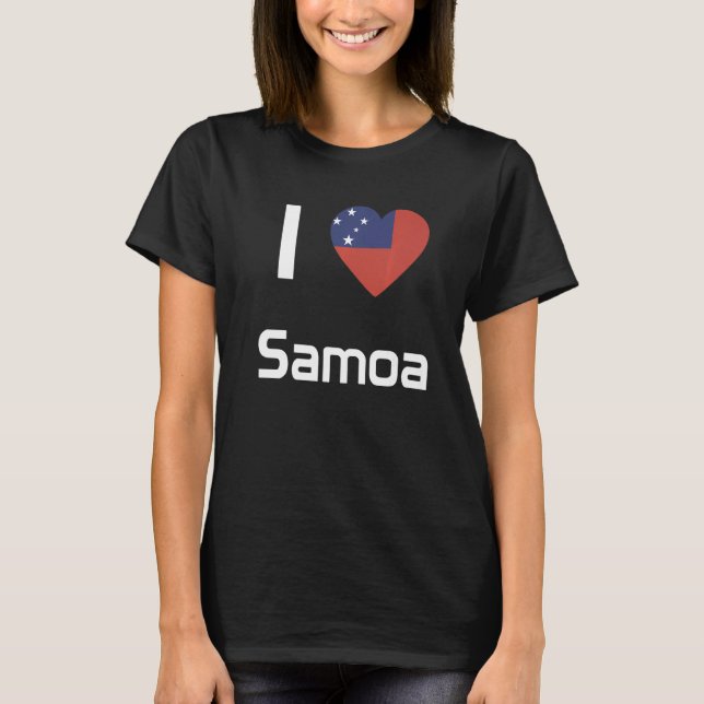 National Flag of Samoa souvenir  for men women  2 T-Shirt (Front)