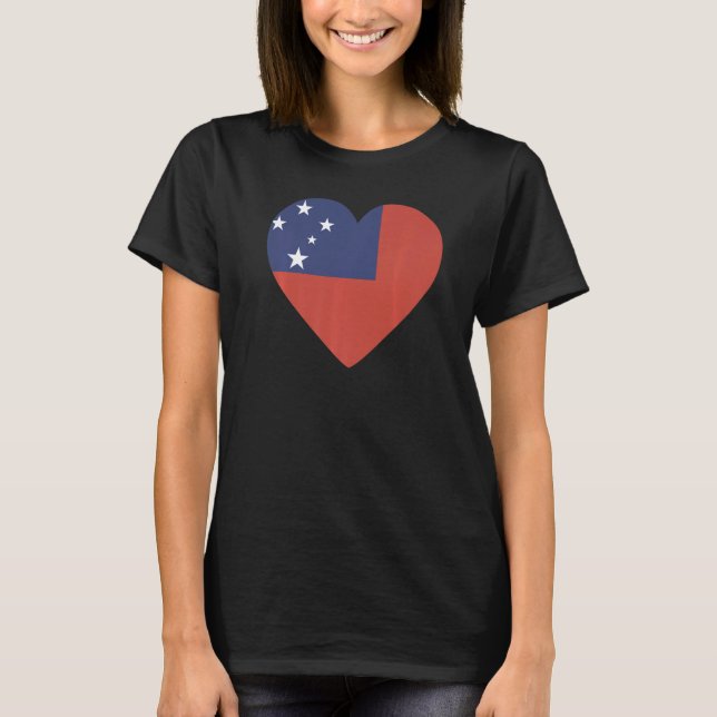 National Flag of Samoa souvenir  for men women  4 T-Shirt (Front)
