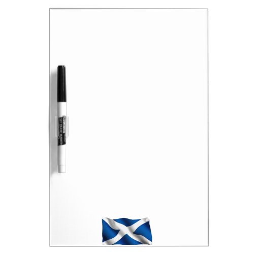 National Flag of Scotland  St Andrew Patriotic Dry Erase Board