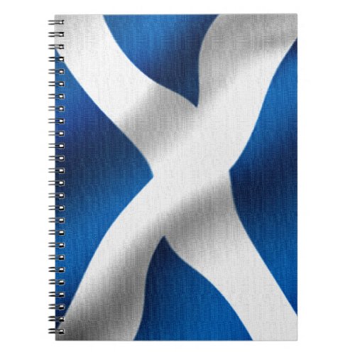 National Flag of Scotland  St Andrew Patriotic Notebook