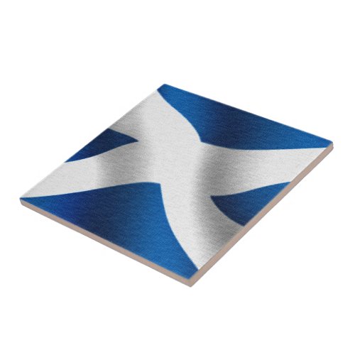 National Flag of Scotland  St Andrew Patriotic Tile
