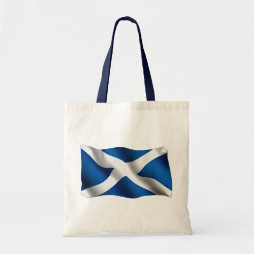 National Flag of Scotland  St Andrew Patriotic Tote Bag