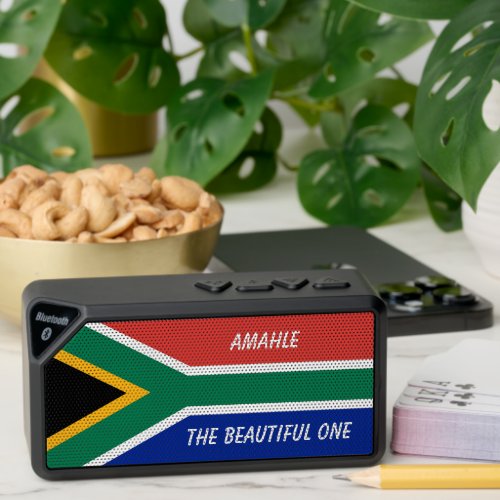 National Flag of South Africa Bluetooth Speaker