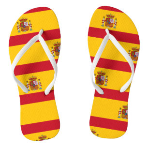 National Flag of Spain Flip Flops
