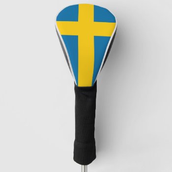 National Flag Of Sweden Golf Head Cover by YLGraphics at Zazzle