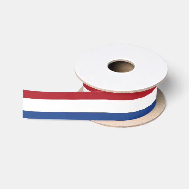 Dutch Ribbons National Flag of the Netherlands, Holland, Dutch Satin Ribbon | Zazzle