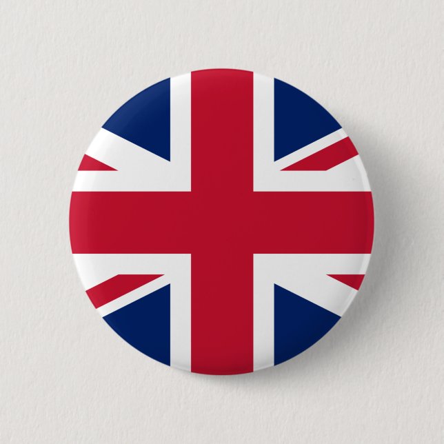 National flag of the United Kingdom Button (Front)