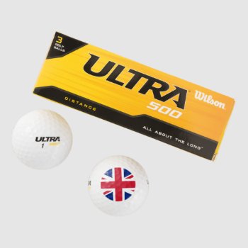 National Flag Of The United Kingdom Uk  Union Jack Golf Balls by YLGraphics at Zazzle
