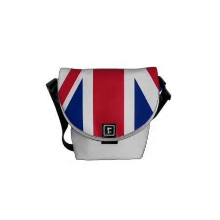 National Flag Of The United Kingdom Uk, Union Jack Messenger Bag
