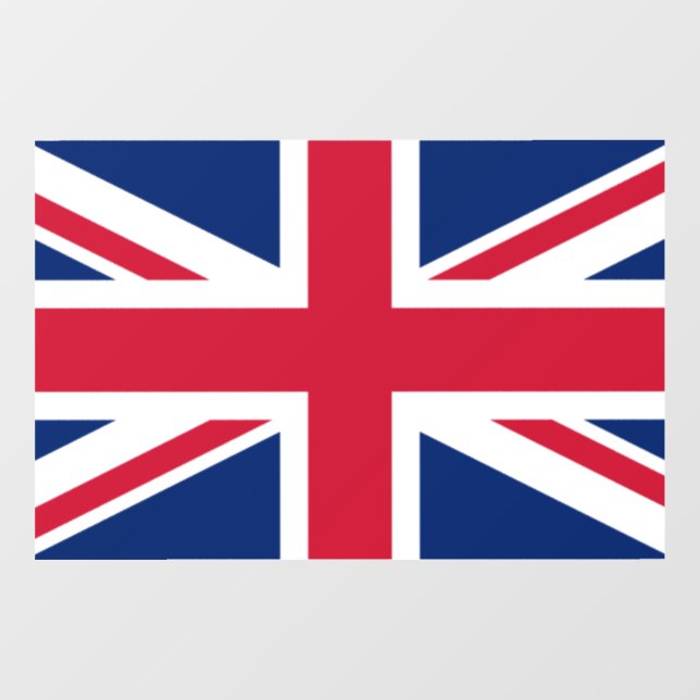 National flag of the United Kingdom Window Cling (Sheet)