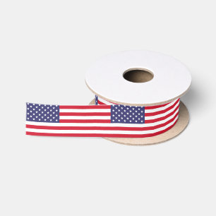 National Flag of the United States of America Satin Ribbon