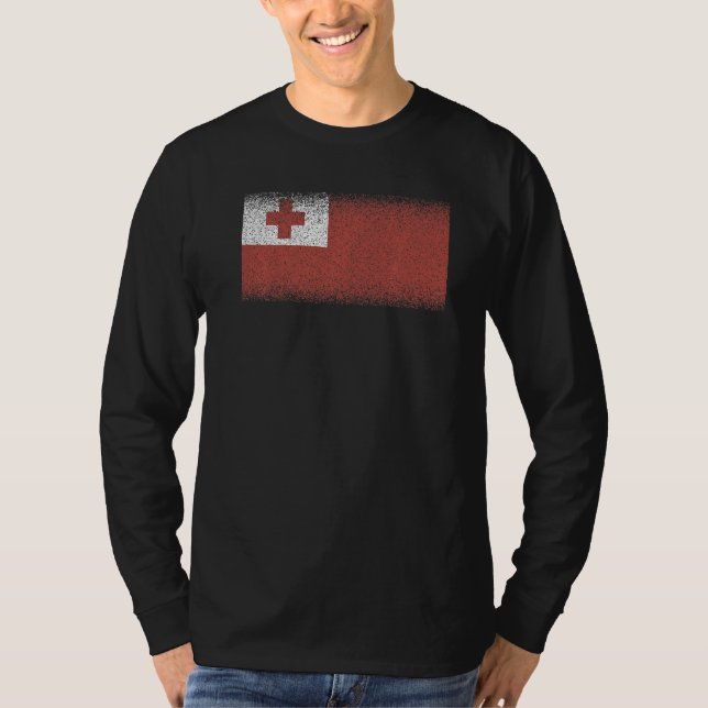 National Flag of Tonga souvenir  for men women  1 T-Shirt (Front)