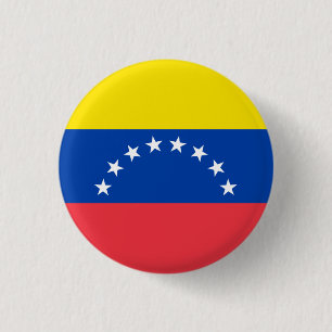 National flag of Venezuela Button