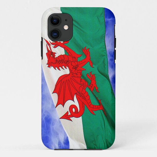 National Flag of Wales Patriotic Phone Case (Back)