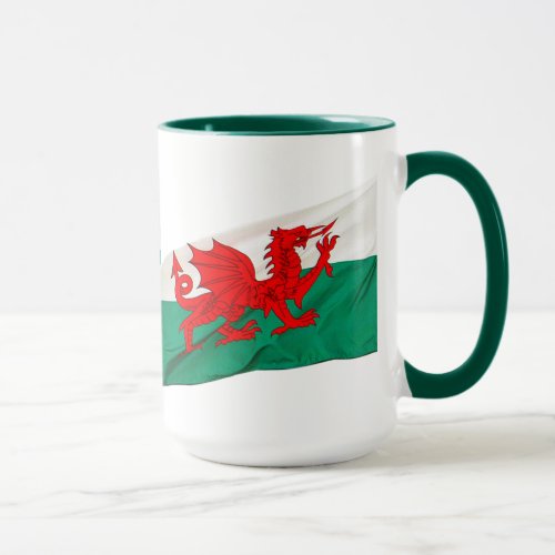National Flag of Wales The Red Dragon Patriotic Mug