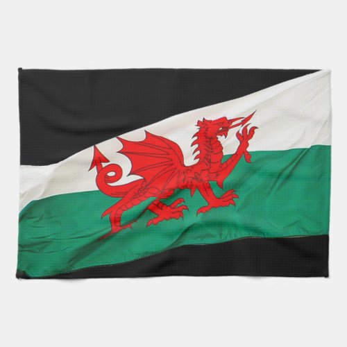 National Flag of Wales The Red Dragon Patriotic Towel