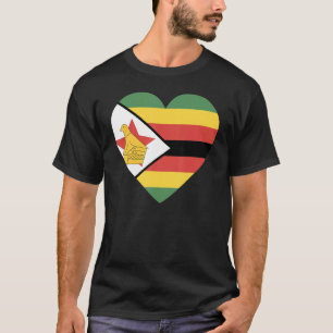 National Flag of Zimbabwe souvenir  for men women  T-Shirt