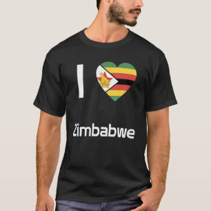 National Flag of Zimbabwe souvenir for men women T-Shirt