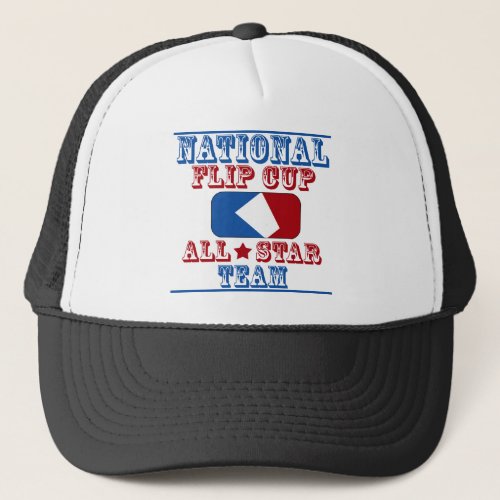 national flip cup champion trucker hat