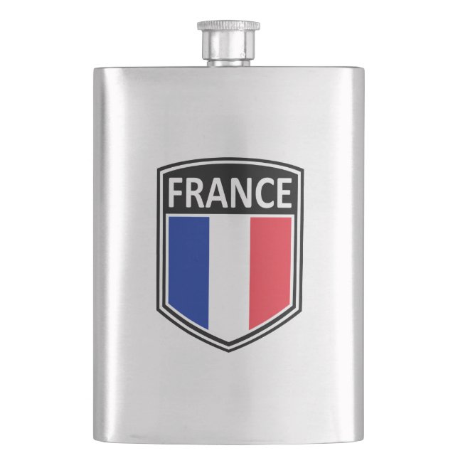 National - France Flask (Front)