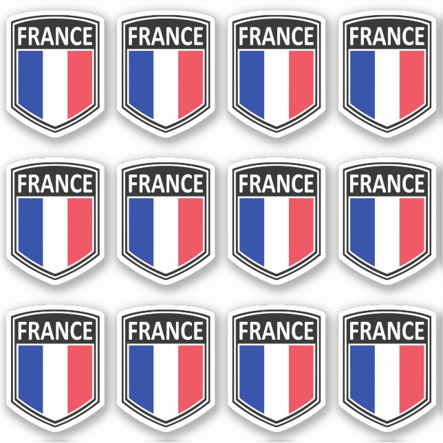 National - France Sticker (Front)