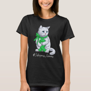 National Gastroparesis Awareness Month Green Ribbo T-Shirt
