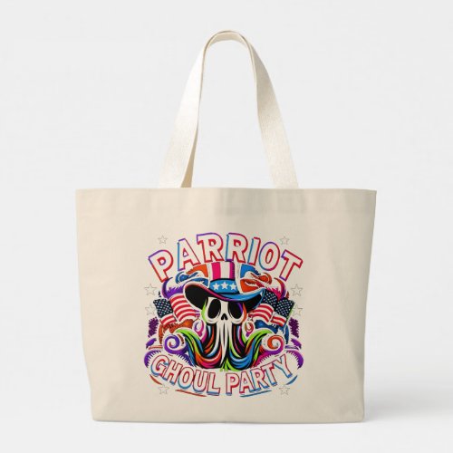 National Ghost Festival in Pop Art Large Tote Bag