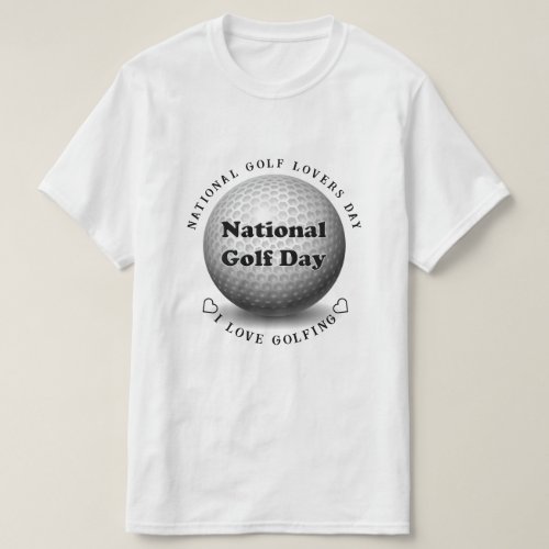 National Golf Day  Sports T_Shirt