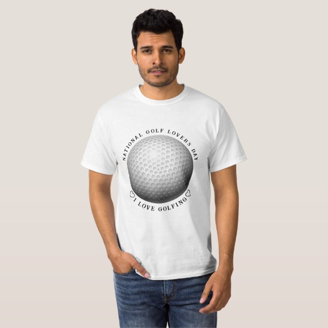 National Golf Day  Sports T-Shirt (Front Full)