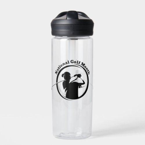 National Golf Month Water Bottle