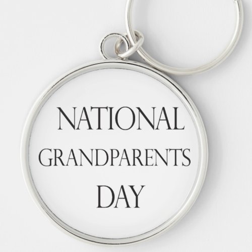 national grandparents day keychain