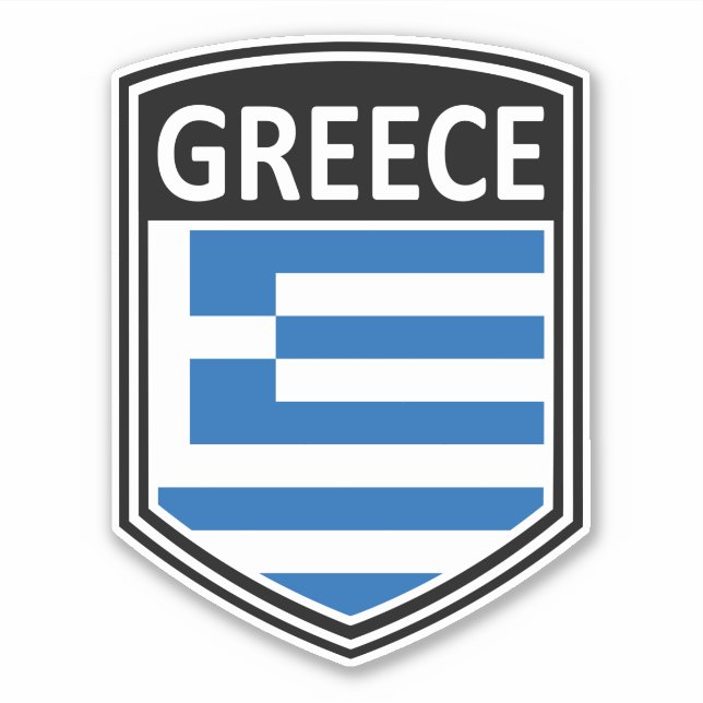 National - Greece Sticker (Front)
